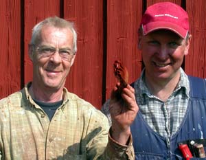 Rdfrgare Arne och Frank foto Gebbe Bjrkman