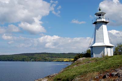 Hstholmens fyr och Omberg - foto Gebbe Bjrkman