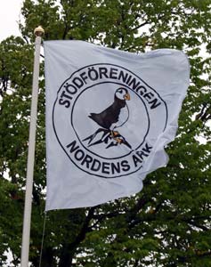 Nordens Arks flagga - foto Gebbe Bjrkman