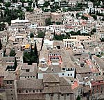 Utsikt över gamla Granada